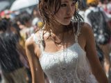 ゲリラ豪雨大好き　愛知県　名古屋市　#ゲリラ豪雨　#びしょ濡れ　#soaking　